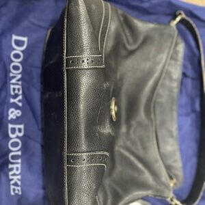 Dooney & Bourke Black Leather Shoulder Bag